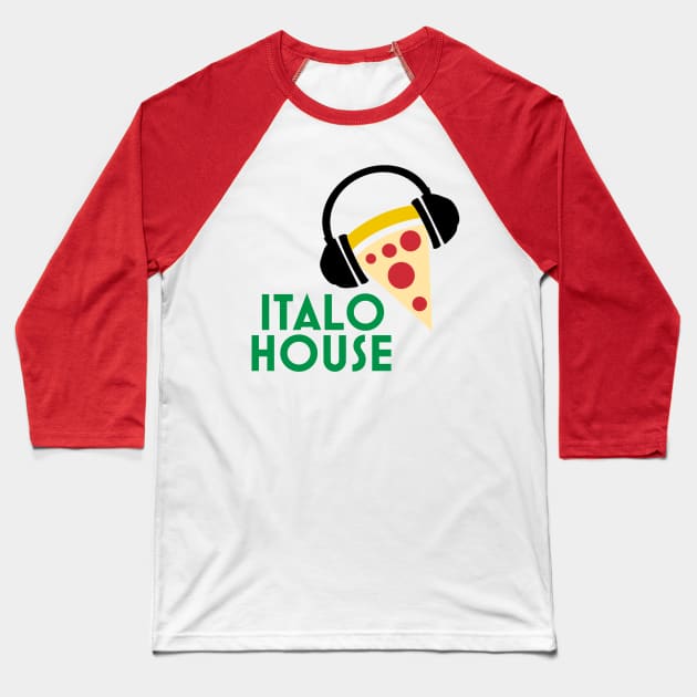 Italo House Baseball T-Shirt by italohouse